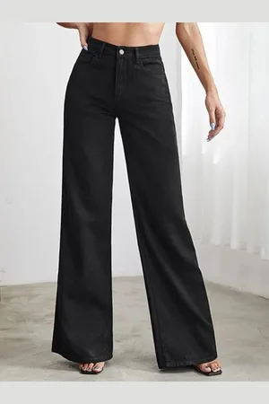BAESD Women Flared Mid Rise Jeans