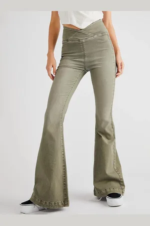 LULU & SKY Women Flared Fit High-Rise Jeans
