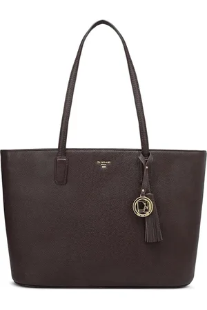 Da Milano Leather Structured Tote Bag