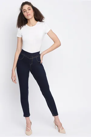 TALES & STORIES Women Solid Skinny Fit Jeggings