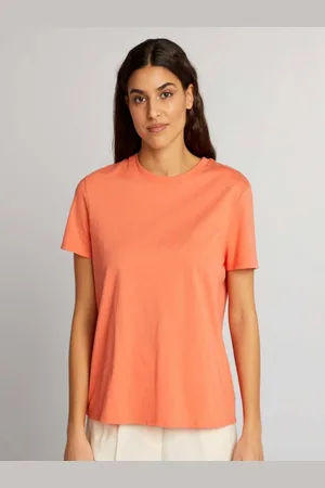 KIABI Women Regular Sleeves Round Neck Pockets T-shirt