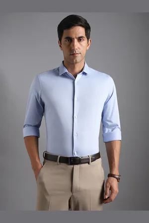 Bergamo Slim Fit Pure Cotton Knitted Formal Shirt