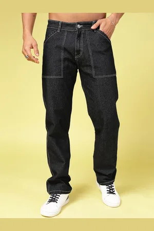Rigo Men Mid-Rise Straight Fit Clean Look Stretchable Jeans