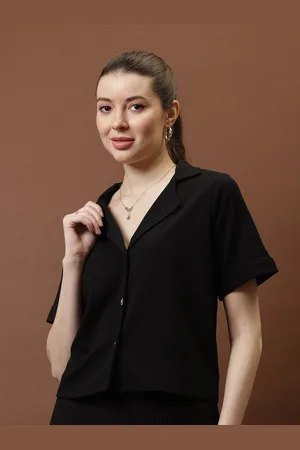 ATHENA Scuba Shirt Style Top