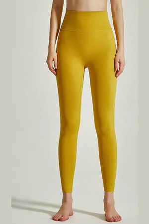 LULU & SKY Women Slim-Fit Ankle-Length Sports Tights