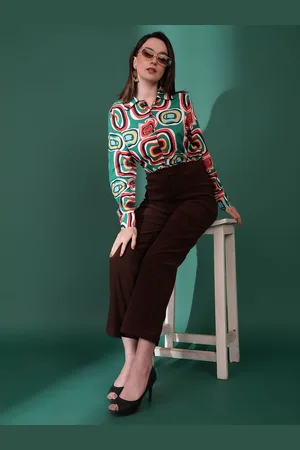 KOTTY Women Opaque Printed Casual Shirt
