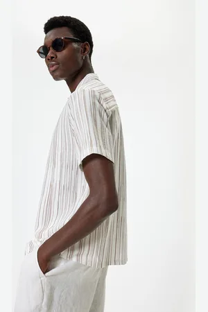 Koton Men Opaque Striped Casual Shirt