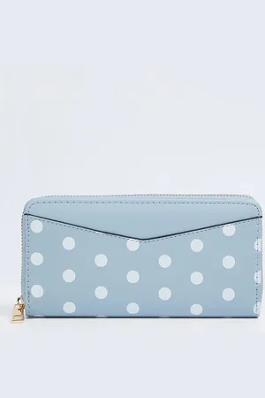 Max Collection Women Geometric Printed PU Zip Around Wallet