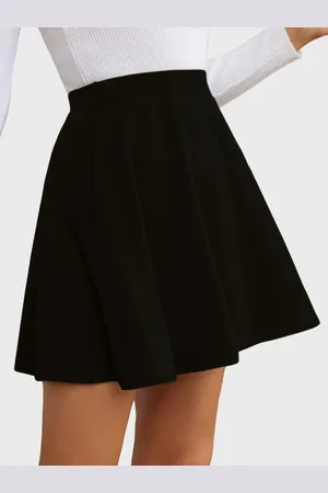 BuyNewTrend Flared Mini Skirts