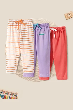 Nauti Nati Infants Pack of 3 Cotton Track Pants