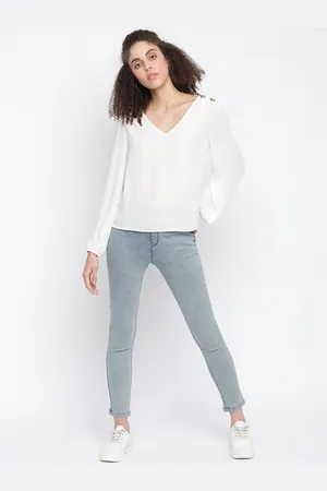 TALES & STORIES Women Solid Skinny Fit Jeggings