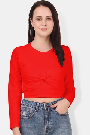 Be You Twisted Cotton Crop Top