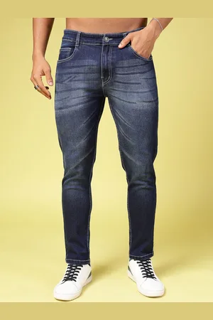 Rigo Men Tapered Fit Light Fade Stretchable Jeans