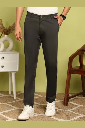FUBAR Men Slim Fit Mid Rise Trousers
