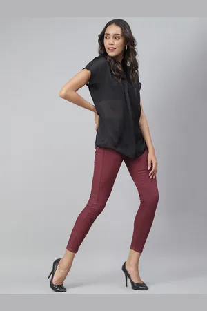 TALES & STORIES Women Solid Skinny Fit Jeggings