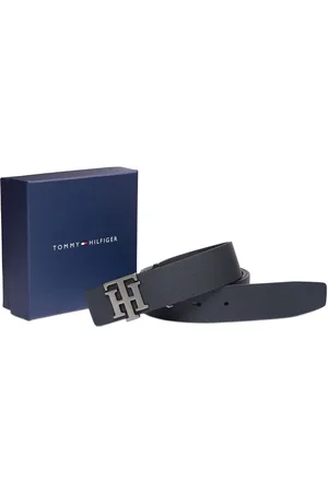 Tommy Hilfiger Men Solid Push Pin Closure Casual Belt