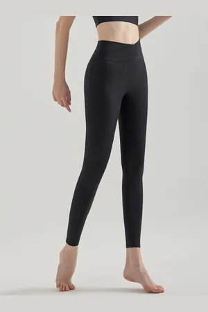 LULU & SKY Women Slim-Fit Ankle-Length Sports Tights