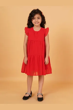 Creative Flutter Sleeve A-Line Dress