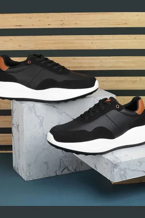 Metro Men Round Toe Lace up Sneakers