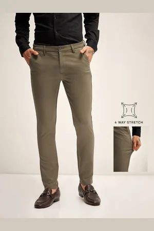 The Bear House Men Slim Fit Trousers