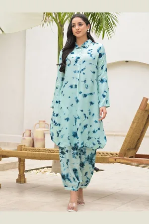 Kalini Abstract Printed Tunic With Trousers