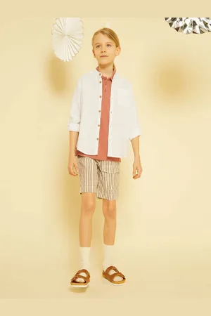 KIABI Boys Opaque Casual Shirt