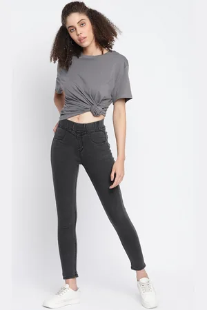 TALES & STORIES Women Solid Skinny Fit Jeggings
