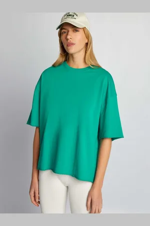KIABI Women Extended Sleeves Cut Outs Round neck T-shirt