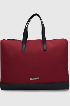 Caprese Women Solid Laptop Bag