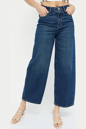 Lifestyle Women Wide Leg Light Fade Jeans