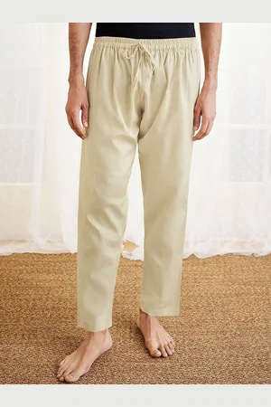 Vastramay Men Mid-Rise Cotton Lounge Pyjamas