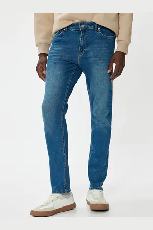 Koton Men Regular Fit Mid-Rise Light Fade Jeans