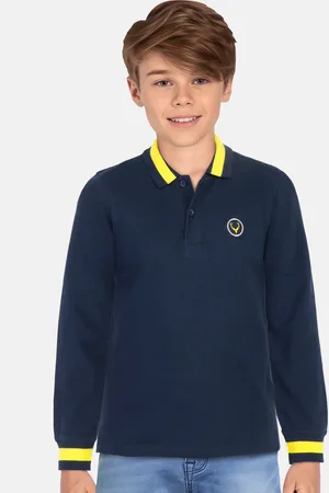 Allen Solly Boys Polo Collar Cotton T-shirt