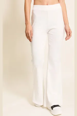 Bene Kleed Women Ribbed High Rise Skinny Fit Trousers