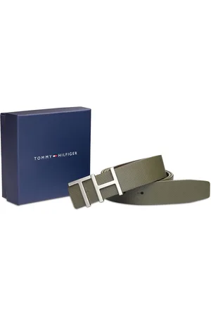 Tommy Hilfiger Men Textured Leather Reversible Belt