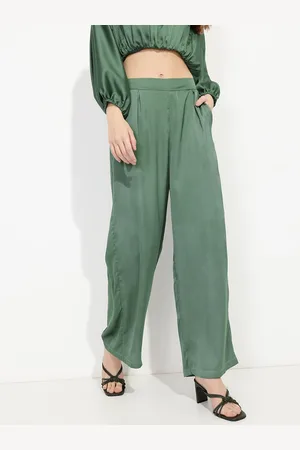 DressBerry Comfort Glam Silky State Flared Trouser