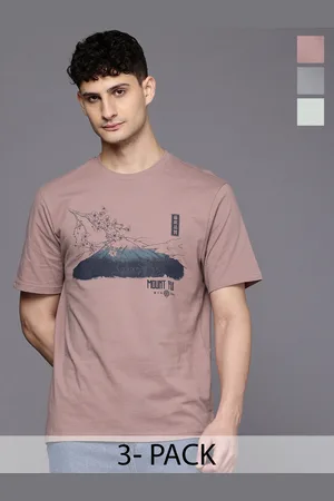 Next Pack of 3 Graphic Printed Pure Cotton T-shirt
