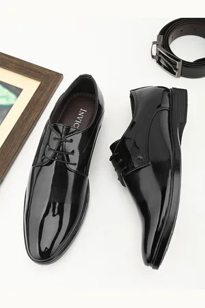 Invictus Men Faux Leather Lace-Ups Formal Derbys