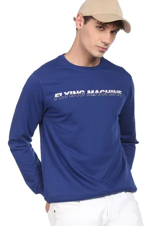 Flying Machine Men Printed Pullover Sweatshirt