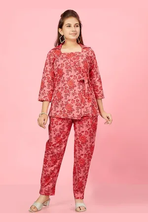 BAESD Girls Printed Clothing Set