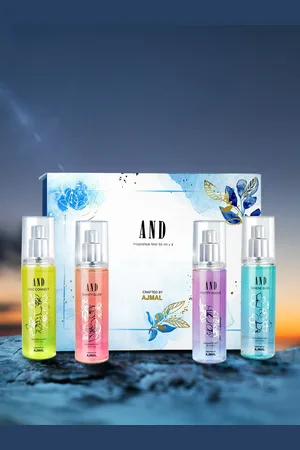 AND Pack of 4 Body Mist Gift Set- 50ml Each