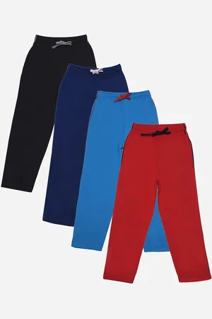 Dollar Champion Pack Of 4 Boys Cotton Regular Fit Trousers