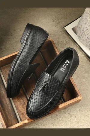 HERE&NOW Men Leather Formal Loafers