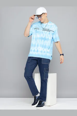 Aeropostale Tie & Dye Dyed Pure Cotton Relaxed Fit T-shirt