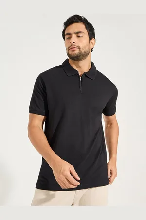 Styli Polo Collar Short Sleeves Cotton T-shirt