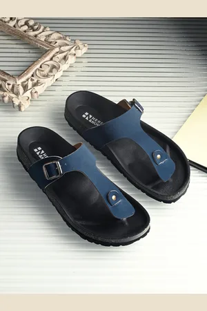HERE&NOW Women T-Strap Flats with Buckles