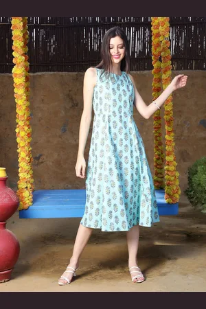 Sera Women Floral Printed A-Line Dress