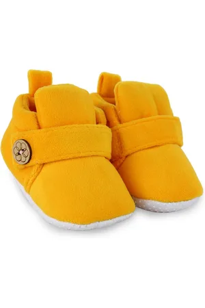 Neska Moda Unisex Kids Velvet Booties
