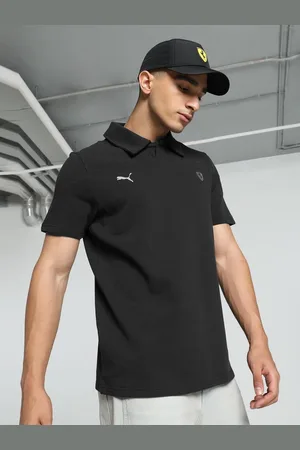 PUMA Men Polo Collar Pockets T-shirt