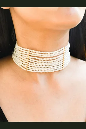 ISHKAARA Gold Plated Choker Necklace